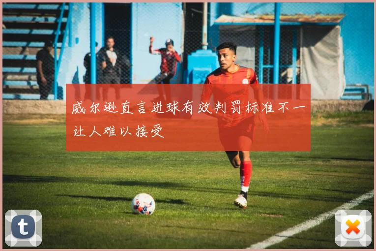 威尔逊直言进球有效判罚标准不一让人难以接受